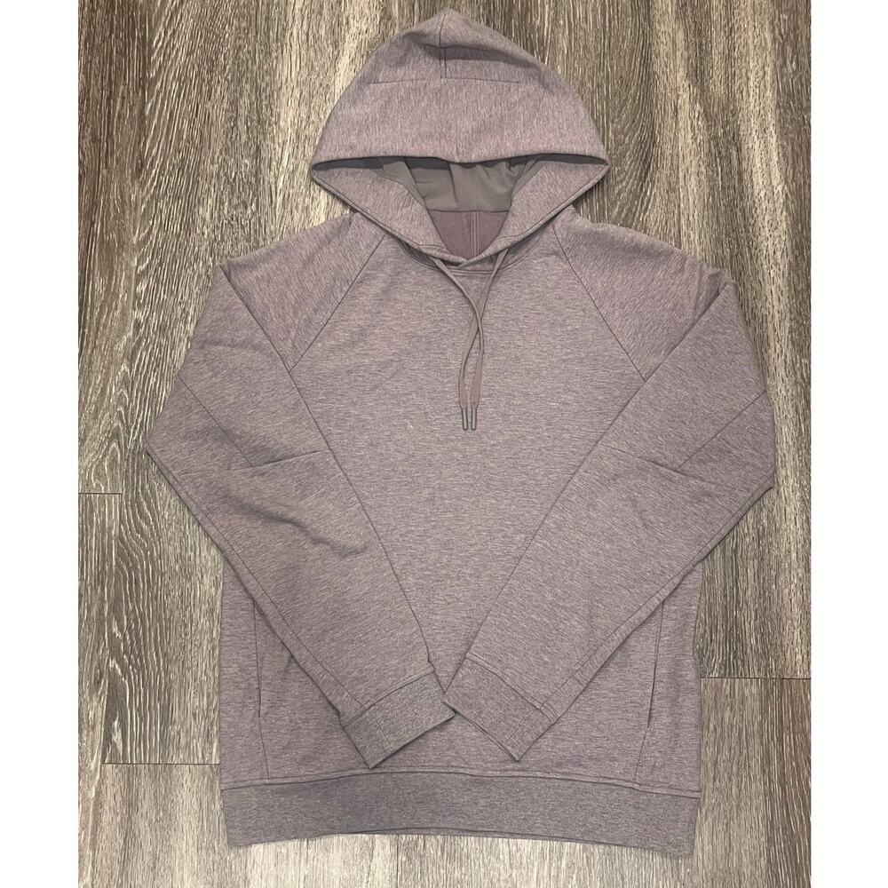 Lululemon Men’s M Heathered Light Purple Pullover Hoodie Technical Athleisure